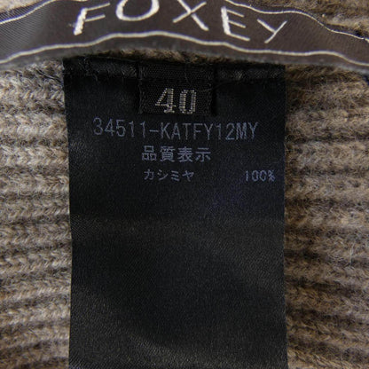 フォクシー カシミヤニット