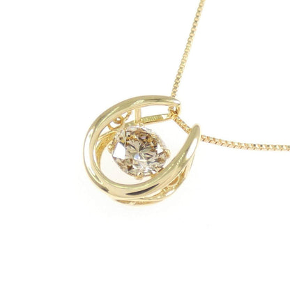 K18イエローゴールド ダイヤモンド ネックレス