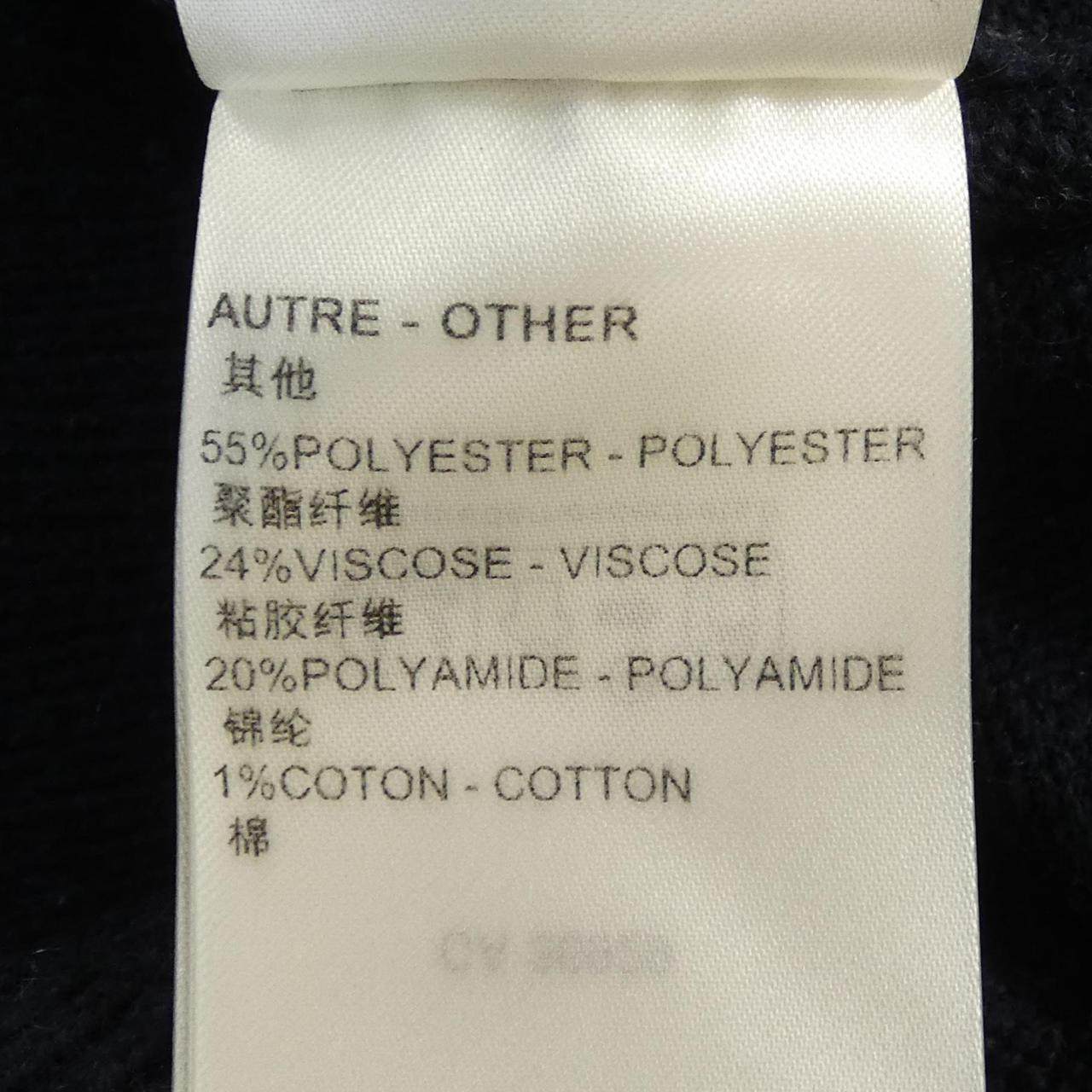 ルイヴィトン チェーンディテールパッチ カシミヤニット