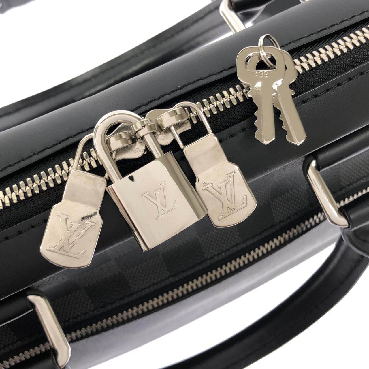 ルイヴィトン ポルトドキュマン ビジネス ダミエグラフィット ビジネスバッグ