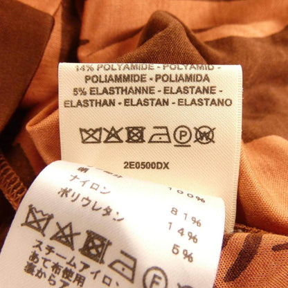 エルメス CLIQUETIS シルクワンピース