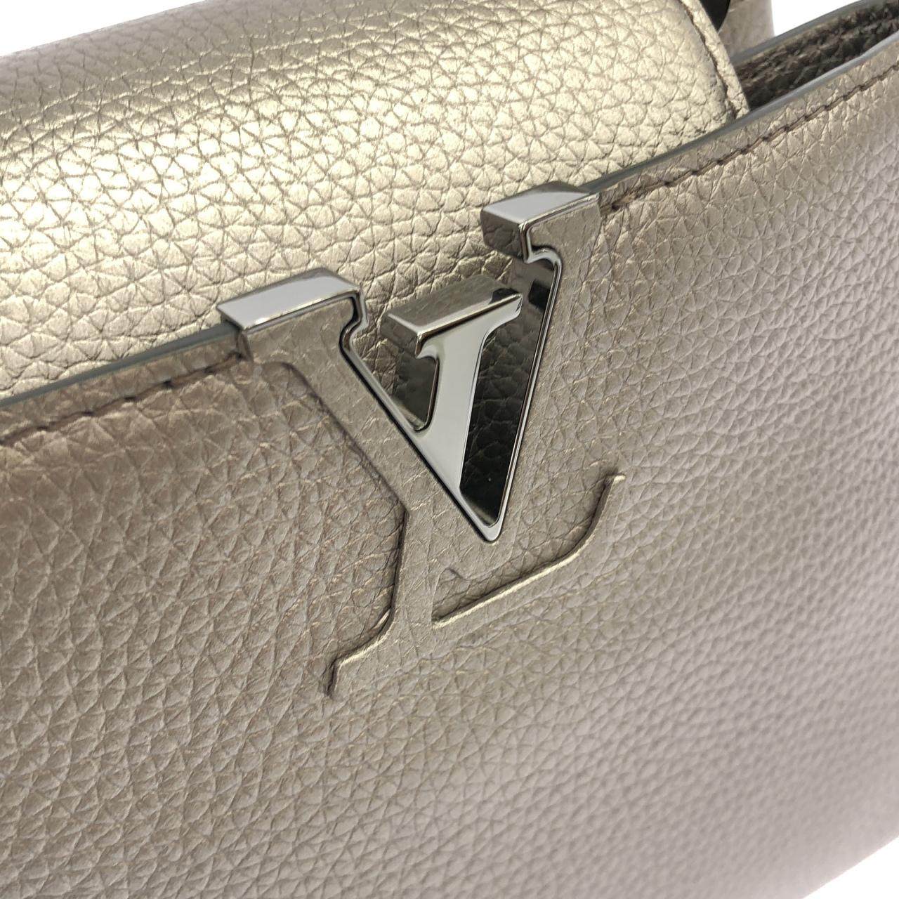 ルイヴィトン カプシーヌBB レザーハンドバッグ