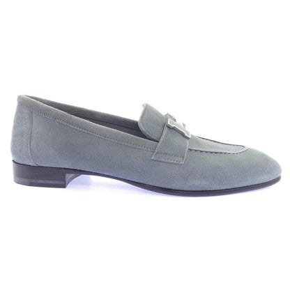エルメス PARIS LOAFER シェーヴルヴェロア シューズ