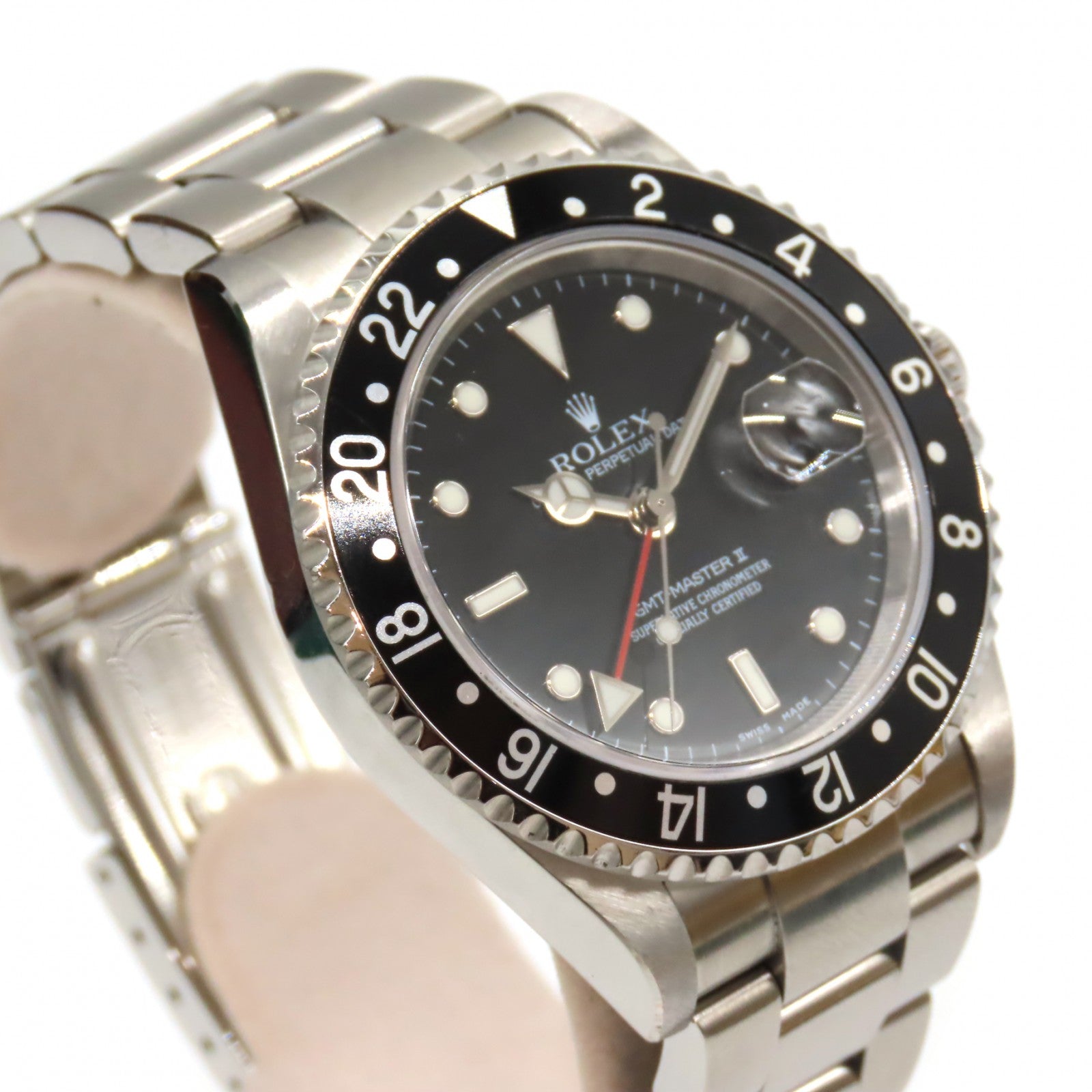 ロレックス GMT マスター II ステンレス スチール