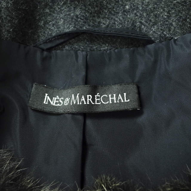 INES＆MARECHAL ラビット ファー コート