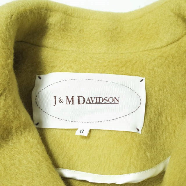J&M デヴィッドソン Aライン ウール コート