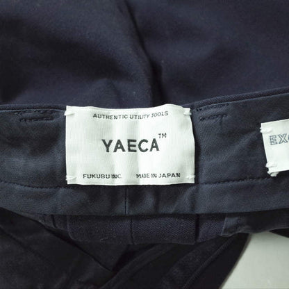 ヤエカ 2WAY PANTS STRAIGHT ポリエステルパンツ