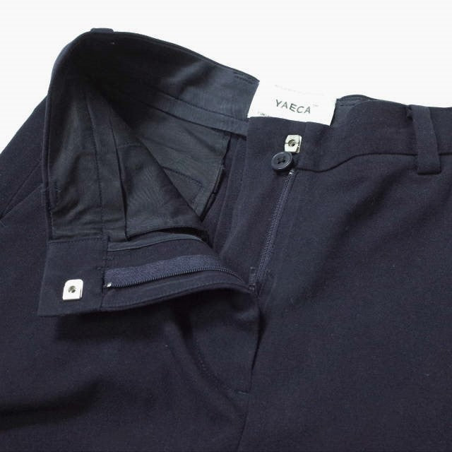 ヤエカ 2WAY PANTS STRAIGHT ポリエステルパンツ