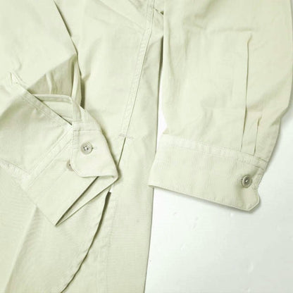 LEMAIRE ミリタリー シャツ コットン グレー