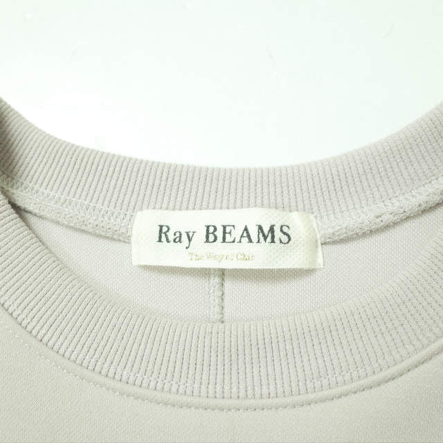 Ray BEAMS バック スリット プルオーバー スウェットシャツ ワン サイズ