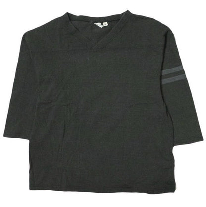 FRUIT OF THE LOOM x BEAMS BOY Vネック フットボール シャツ S