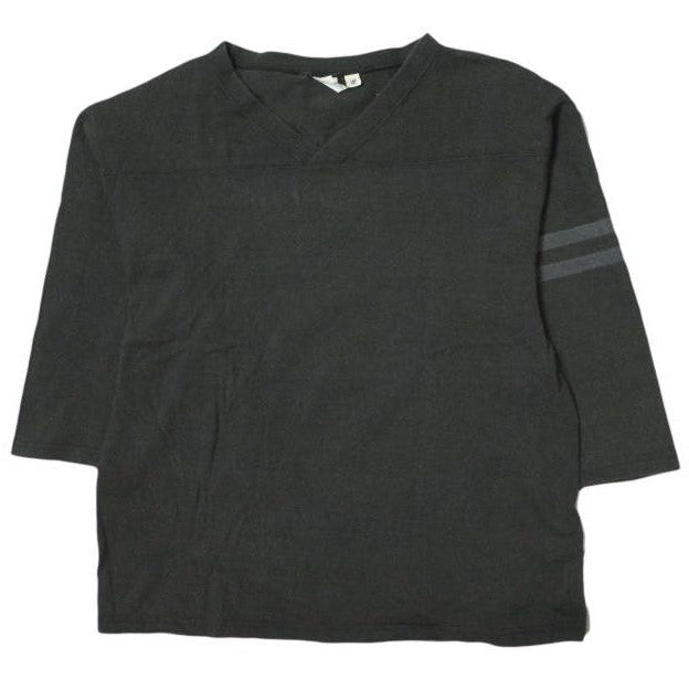 FRUIT OF THE LOOM x BEAMS BOY Vネック フットボール シャツ S