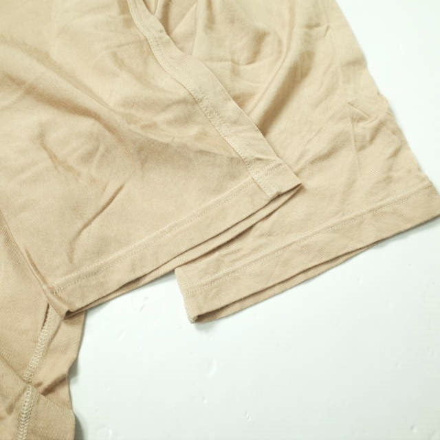 INSCRIRE アメリカン フットボール Tシャツ Vネック ベージュ