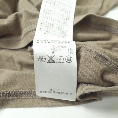 Ray BEAMS オーバーサイズ Tシャツ リヨセル コットン トップ