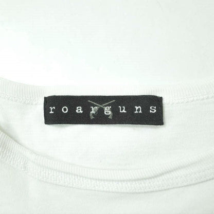 roarguns × ROYAL FLASH PEACE ロゴ コットン Tシャツ 限定