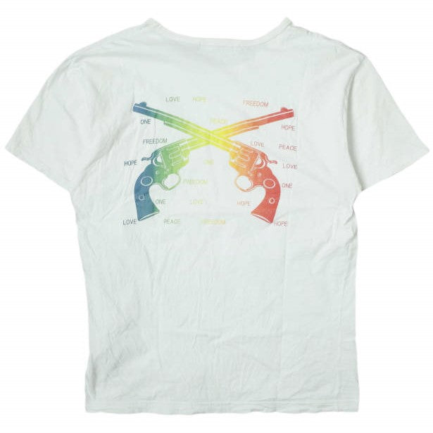 roarguns × ROYAL FLASH PEACE ロゴ コットン Tシャツ 限定