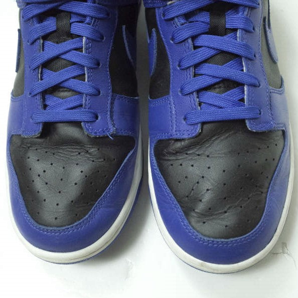 NIKE DUNK LOW RETRO スニーカー US9.5 ブラック/コバルト