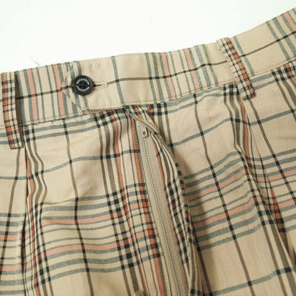 MACKINTOSH PHILOSOPHY タータン チェック パンツ ベージュ