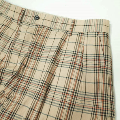 MACKINTOSH PHILOSOPHY タータン チェック パンツ ベージュ