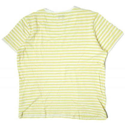 pyjama clothing ボーダー Uネック コットン Tシャツ