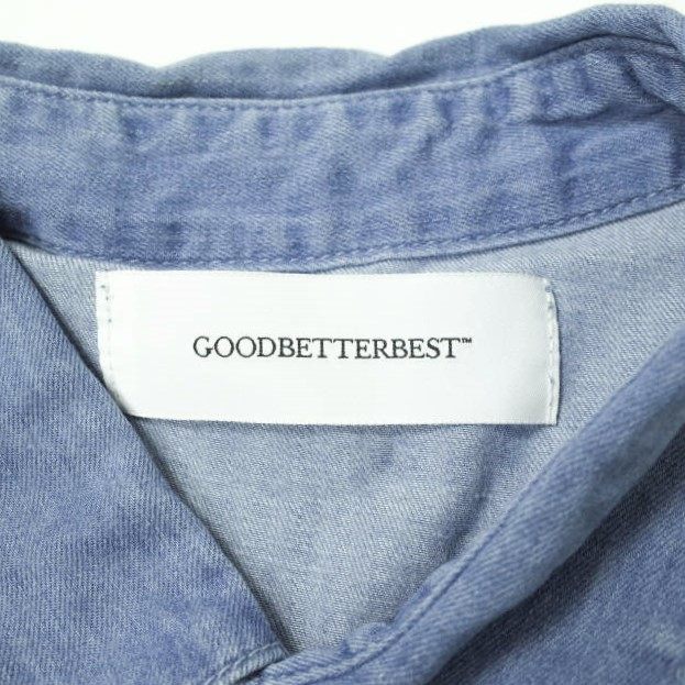 GOODBETTERBEST デニム半袖シャツ