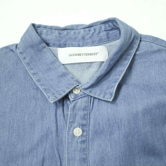 GOODBETTERBEST デニム半袖シャツ