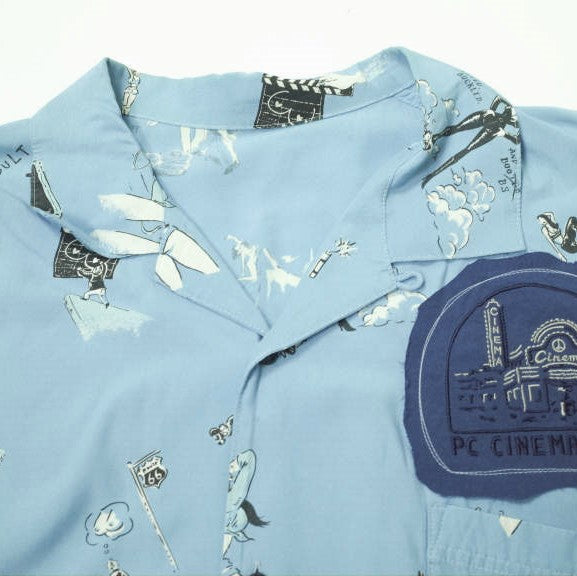 ポータークラシック ALOHA SHIRT STRONG WOMEN & RUSS レーヨンシャツ