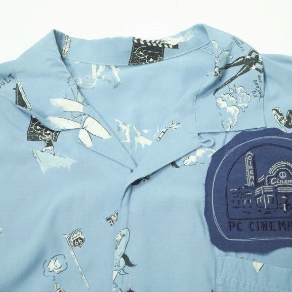 ポータークラシック ALOHA SHIRT STRONG WOMEN & RUSS レーヨンシャツ