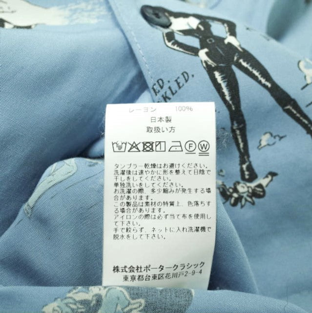 ポータークラシック ALOHA SHIRT STRONG WOMEN & RUSS レーヨンシャツ