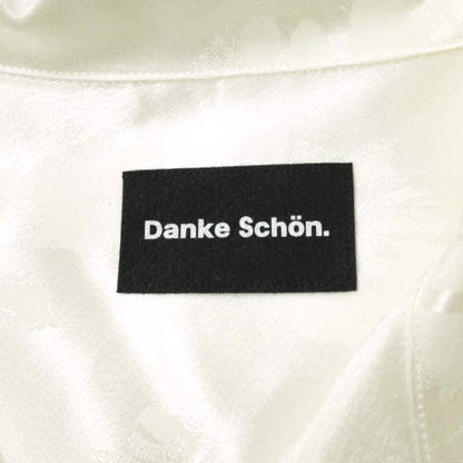 Danke Schon ハンマー サテン フラワー シャツ
