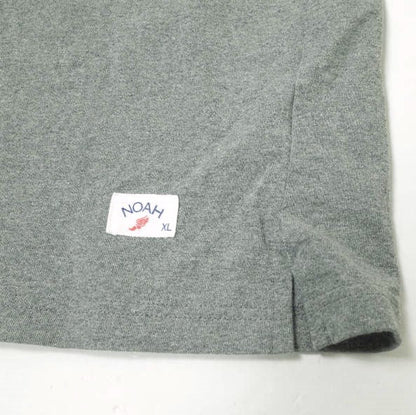 NOAH NYC ノー カラー ラグビー シャツ XL グレー