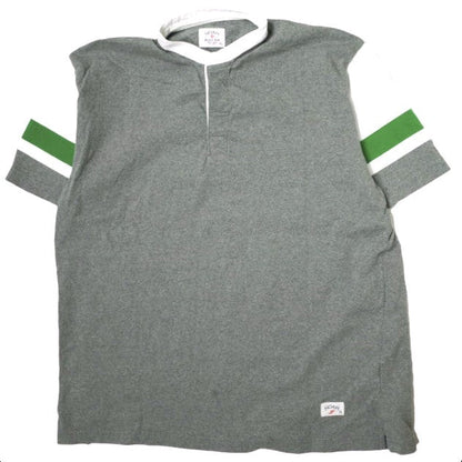NOAH NYC ノー カラー ラグビー シャツ XL グレー