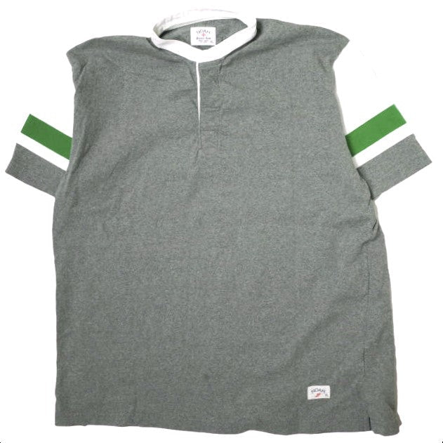 NOAH NYC ノー カラー ラグビー シャツ XL グレー
