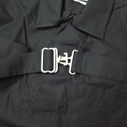 OAMC ストラップ コットン シャツ XS ブラック
