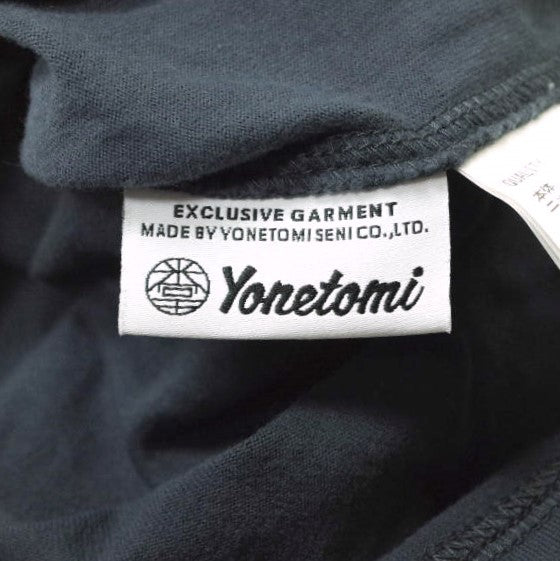 COOHEM ストライプ リブ ニット コンビ Tシャツ コットン トップ