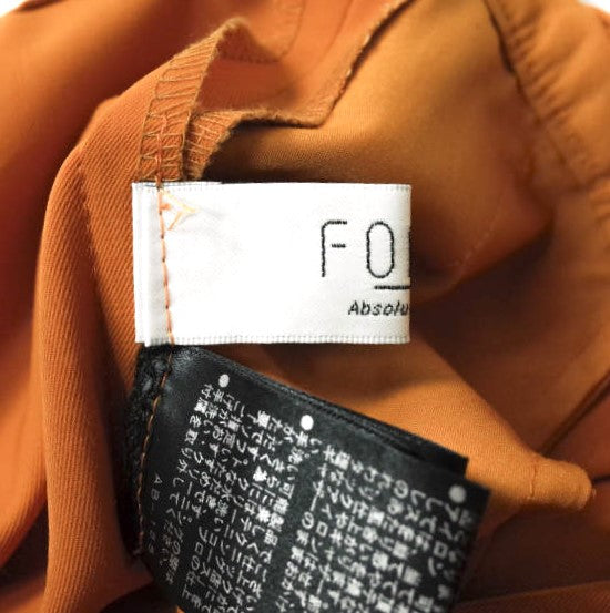 FORMO ラップ ストレッチ パンツ ポリエステル