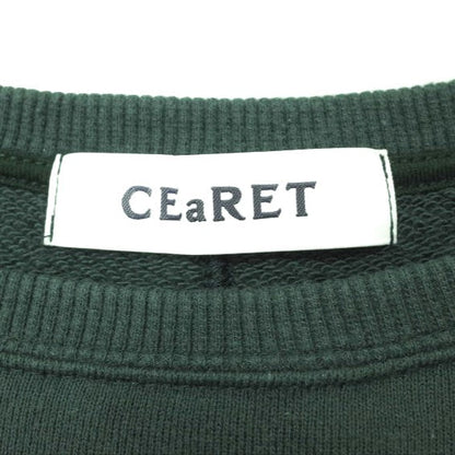 CEaRET リメイク ロゴ スウェット コットン スウェットシャツ