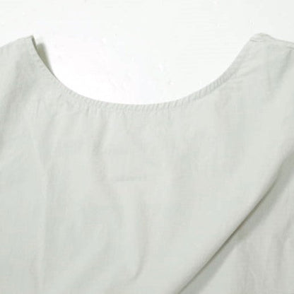 ADAWAS フバク コンビ コットン T ブラウス