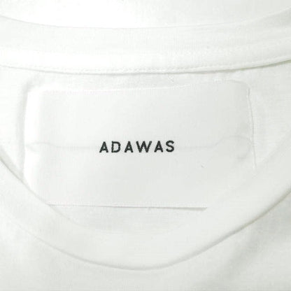 ADAWAS ジャージー ラウンド ヘム Tシャツ S/S コットン
