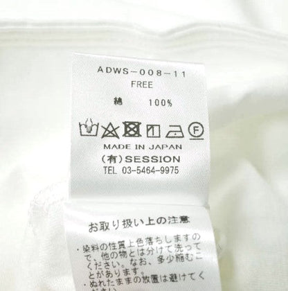 ADAWAS ジャージー ラウンド ヘム Tシャツ S/S コットン