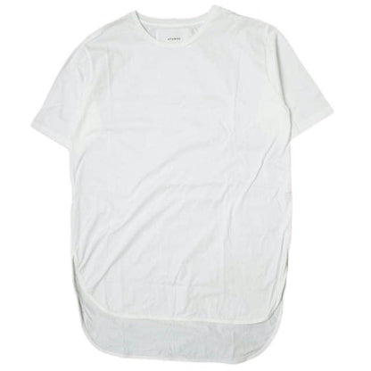ADAWAS ジャージー ラウンド ヘム Tシャツ S/S コットン