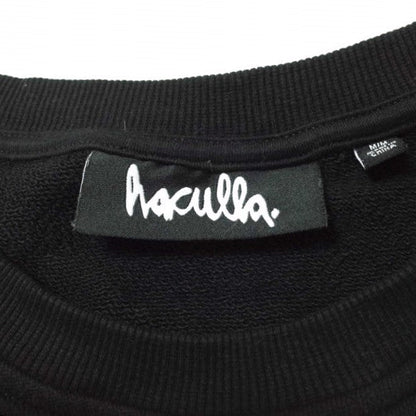HACULLA パッチ ショート スリーブ スウェットシャツ M ブラック