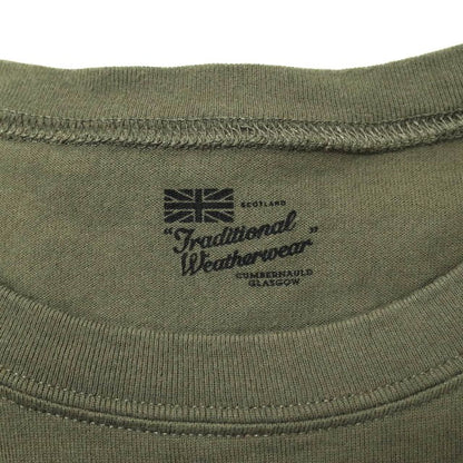 Traditional Weatherwear WAVE LOGO コットン Tシャツ