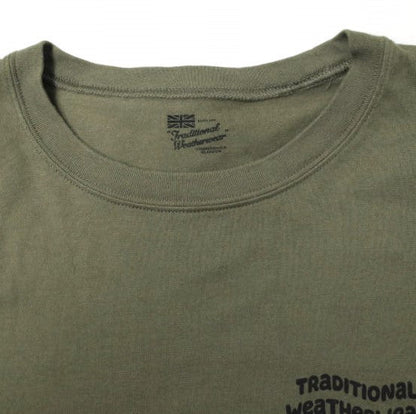 Traditional Weatherwear WAVE LOGO コットン Tシャツ