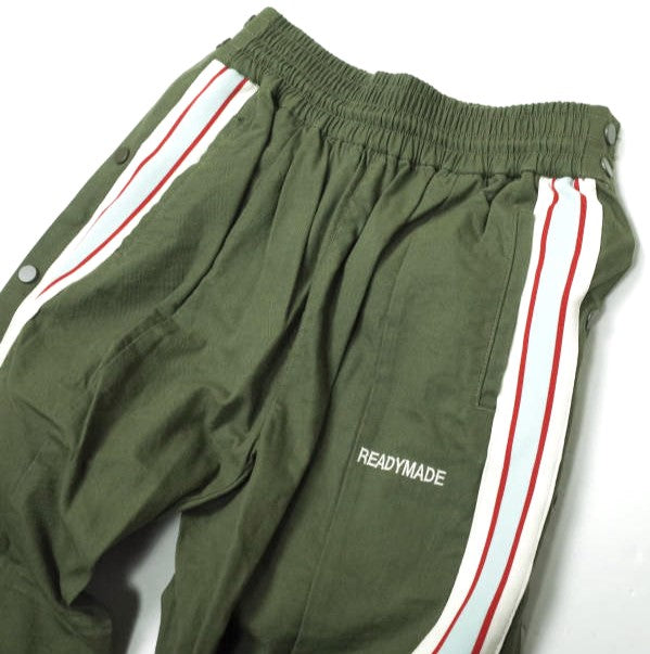 レディメイド SIDE SNAP TRACK PANTS ヴィンテージUSアーミーテントシェル トラックパンツ