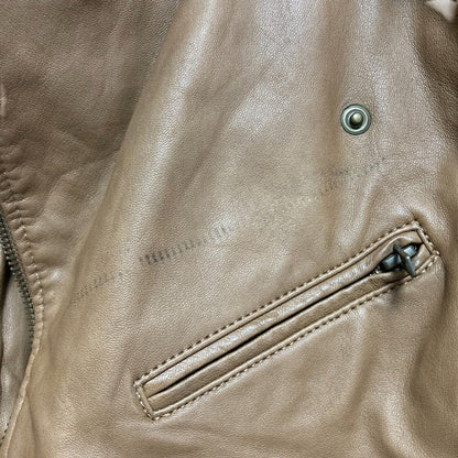 アルアバイル ラムレザーライダースジャケット