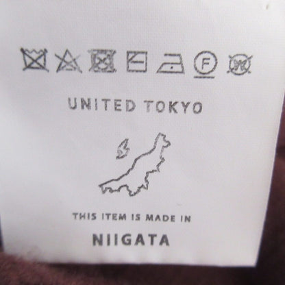 UNITED TOKYO ウールハイネックニットプルオーバー