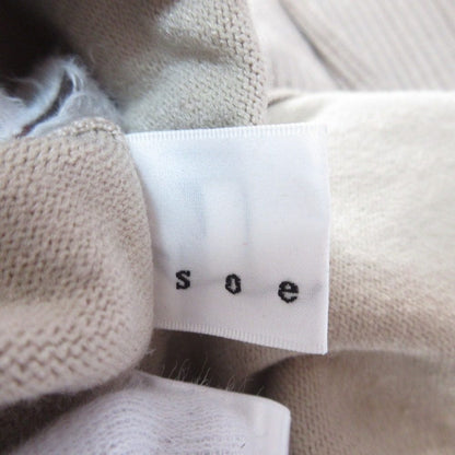 Soeur7 ハイネックニット