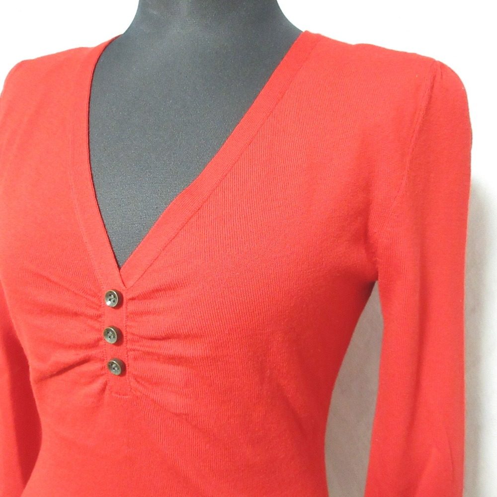 FOXEY BOUTIQUE Vネック ニット トップ