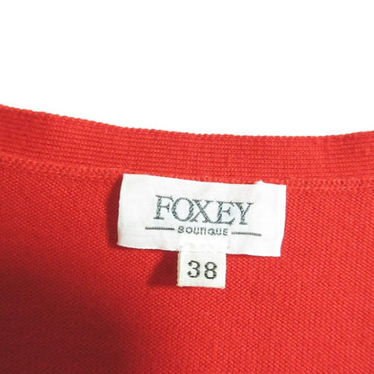 FOXEY BOUTIQUE Vネック ニット トップ